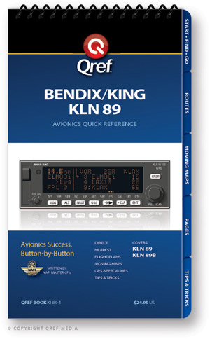 Bendix/King KLN-89B Avionics Procedure Checklist
