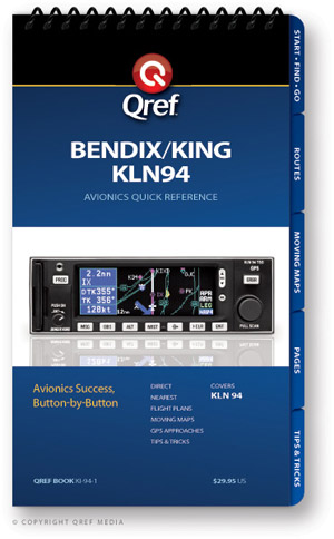 Bendix/King KLN-94 Avionics Procedure Checklist